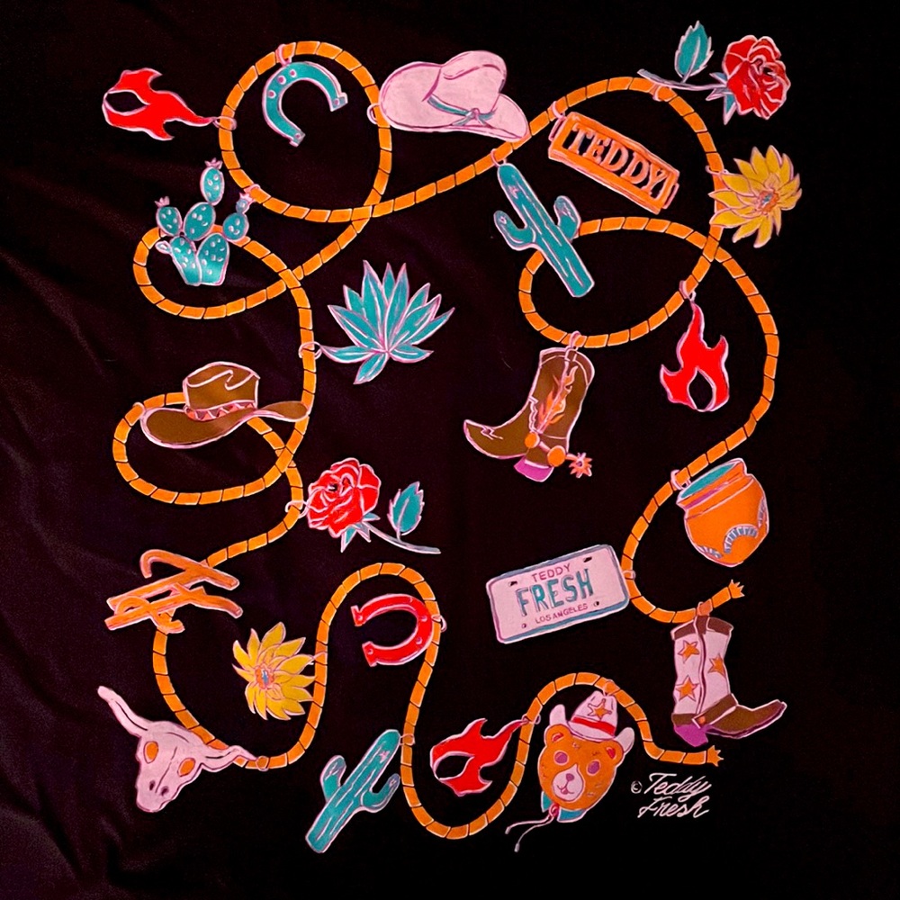Teddy Fresh “Giddy Up” Cowboy T Shirt